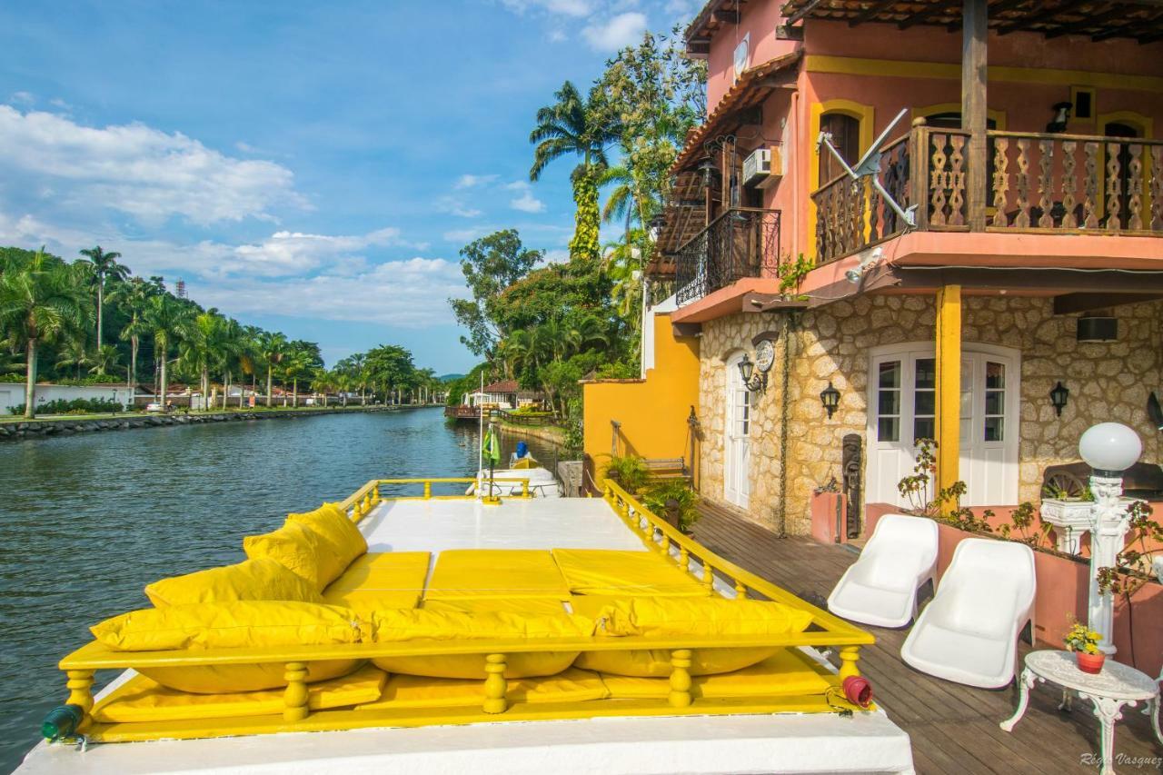 Pousada Casa Do Rio Hostel - 8 Min Do Centro Historico - Passeio De Barco Com Saida Da Pousada -Pago A Parte- Perto Das Praias E Beira Rio 帕拉蒂 外观 照片