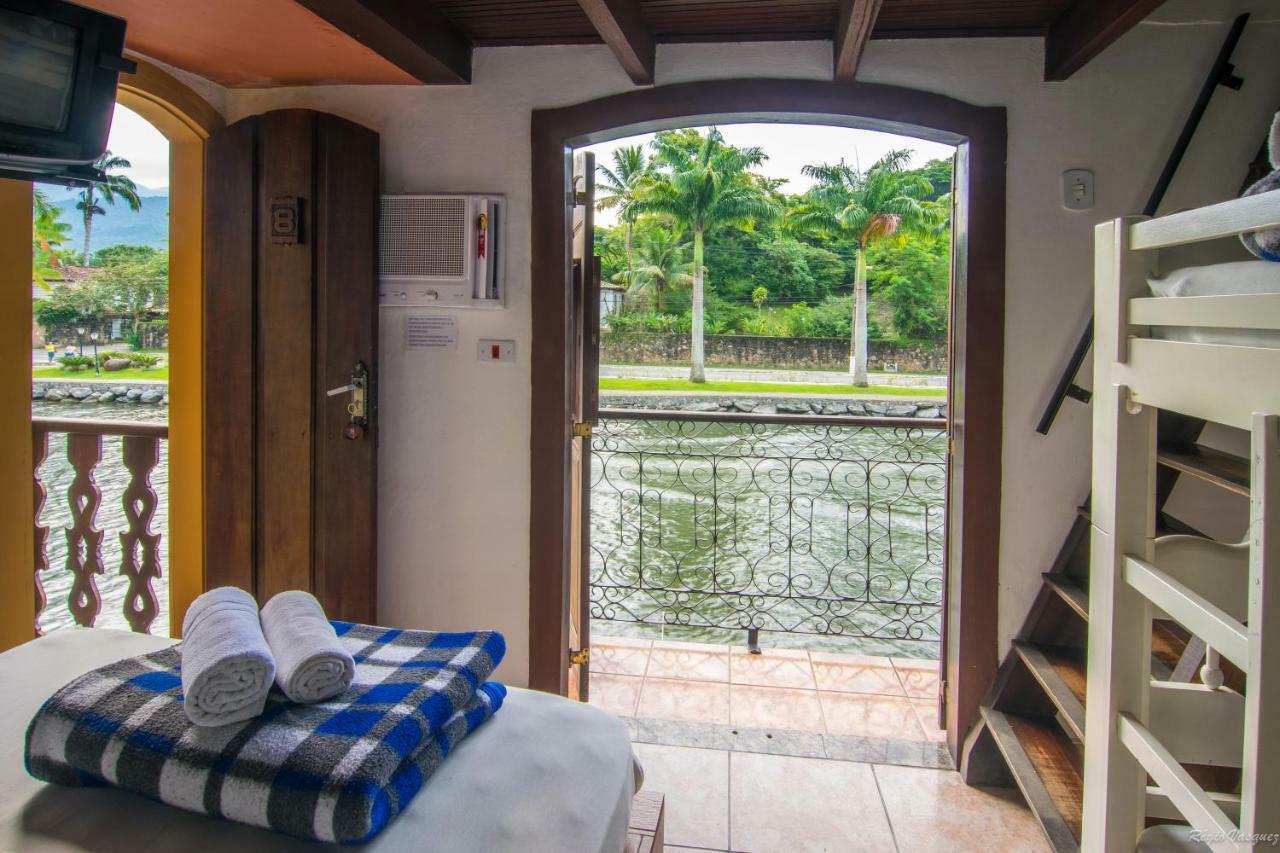Pousada Casa Do Rio Hostel - 8 Min Do Centro Historico - Passeio De Barco Com Saida Da Pousada -Pago A Parte- Perto Das Praias E Beira Rio 帕拉蒂 外观 照片