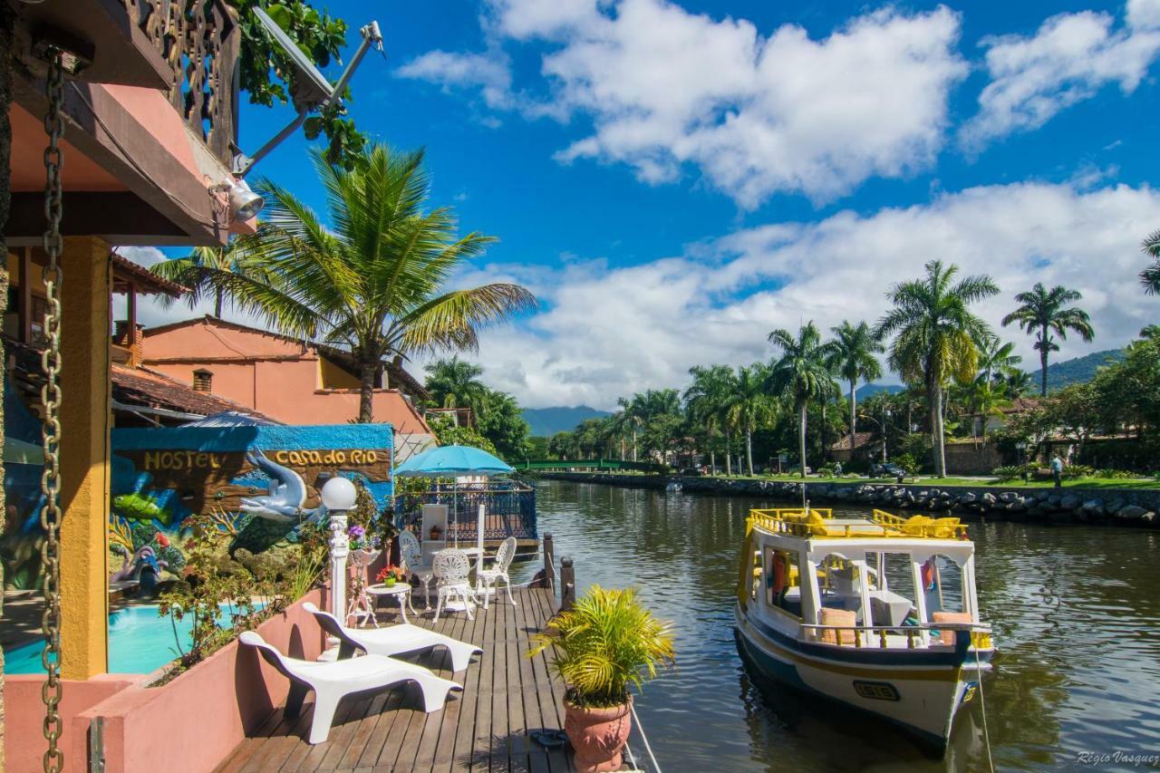 Pousada Casa Do Rio Hostel - 8 Min Do Centro Historico - Passeio De Barco Com Saida Da Pousada -Pago A Parte- Perto Das Praias E Beira Rio 帕拉蒂 外观 照片